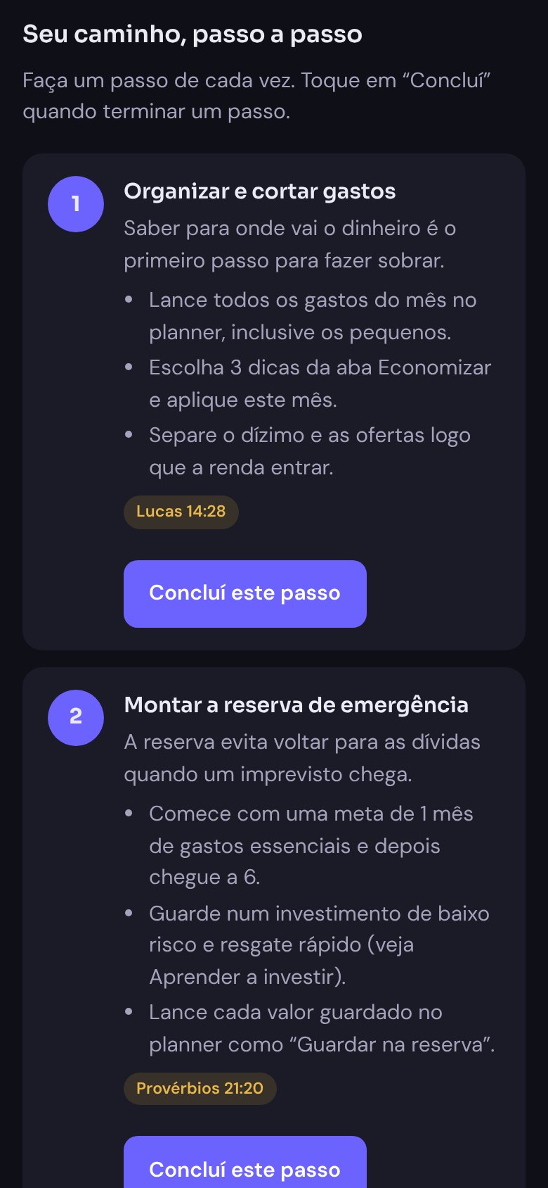 Diagnóstico com o caminho da família passo a passo
